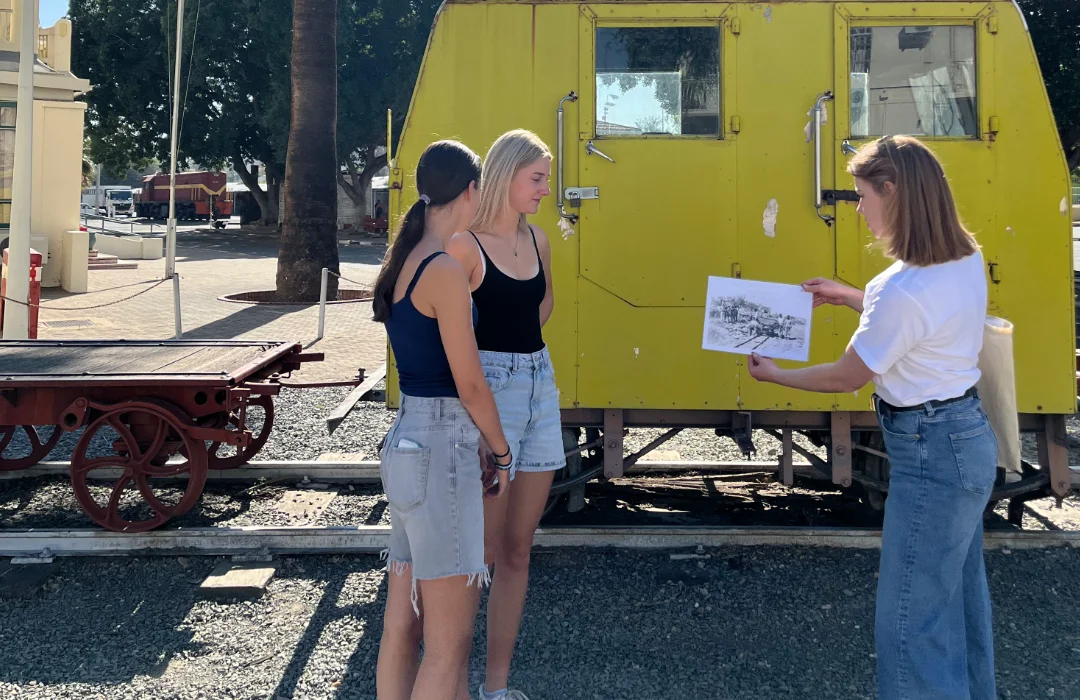 Historic architecture in Windhoek city centre